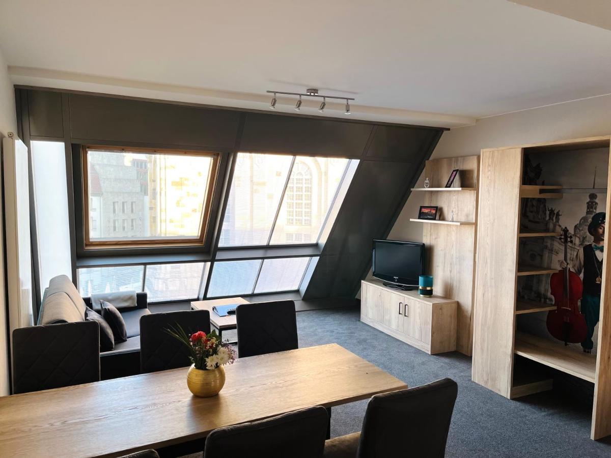 Familienapartment Mit Panoramablick Zur Frauenkirche Drezda Kültér fotó