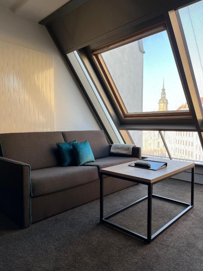 Familienapartment Mit Panoramablick Zur Frauenkirche Drezda Kültér fotó